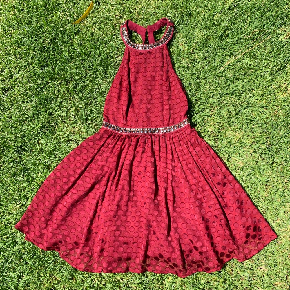 Beautiful Burgundy Studded Style Hollister β¨πβ¨ - Picture 1 of 8